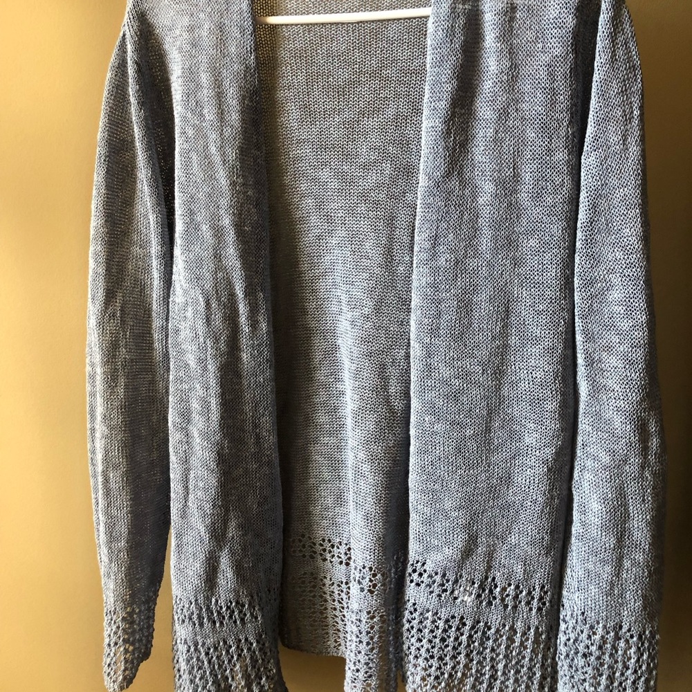 Cardigan Light Blue/Greyish Color